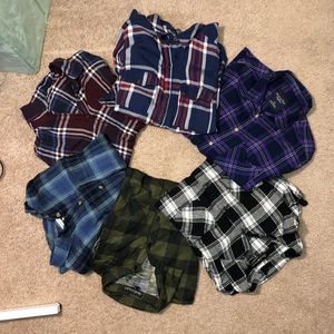Purple flannel